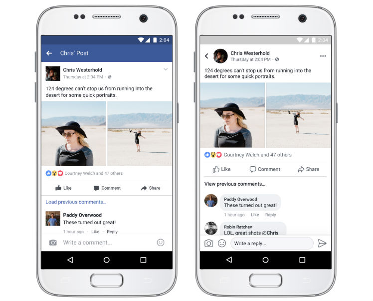 Facebook и Instagram обновят дизайн своих лент новостей — фото 3