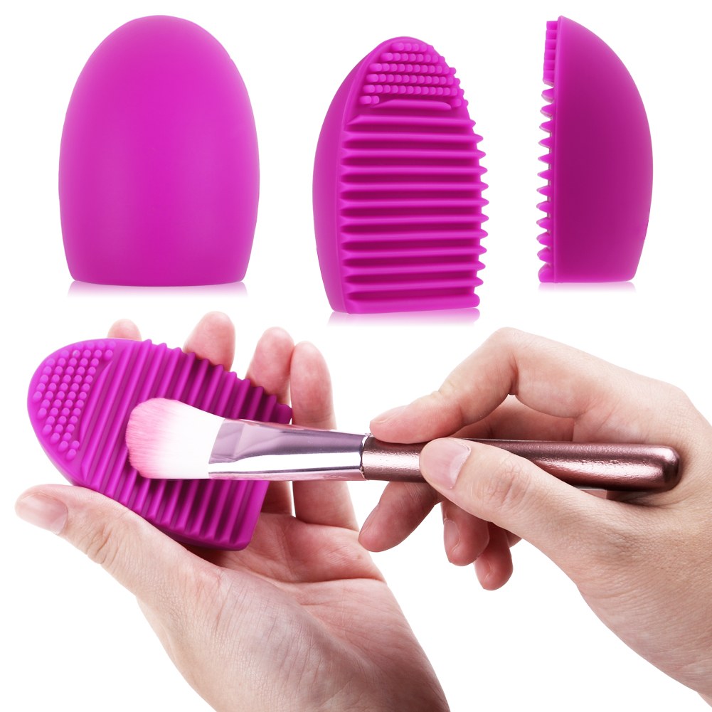 Makeup brush cleaners